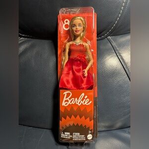 Barbie Mattel 80th Anniversary Ruby-Red Celebration Doll